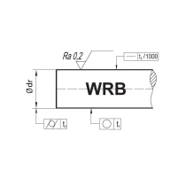WRB08/h6 nehrđajuća okrugla linearna vodilica -2 | Tuli.hr